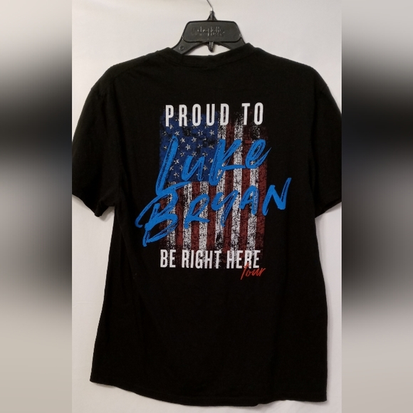 Luke Bryan Proud to Be Right Here Tour 2021 TShirt - Picture 2 of 4